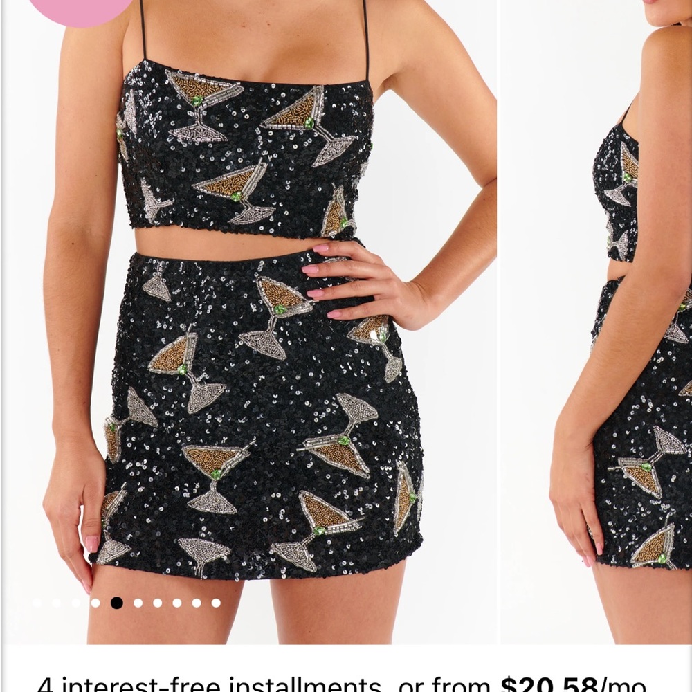 Show Me Your MuMu Martini Roxanne Mini Skort